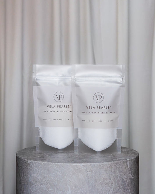 2 x 200g Vela Pearls + 12 veker