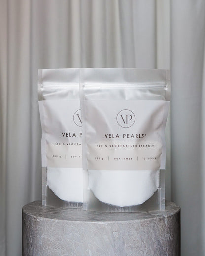 2 x 500g Vela Pearls + 24 veker