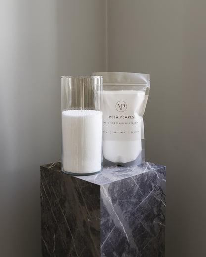 500g Vela Pearls + 12 veker